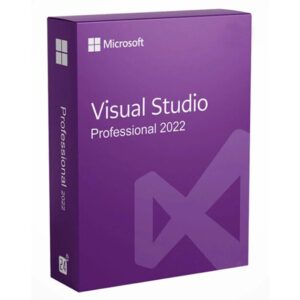 MICROSOFT Visual Studio Professional 2022 for Windows (1 User, Lifetime License)